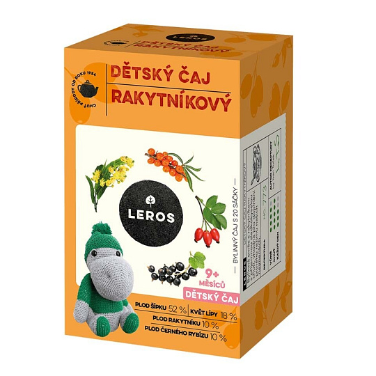 Leros Children's Sea Buckthorn Tea 20 pcs Leros Children's Sea Buckthorn Tea 20 pcs