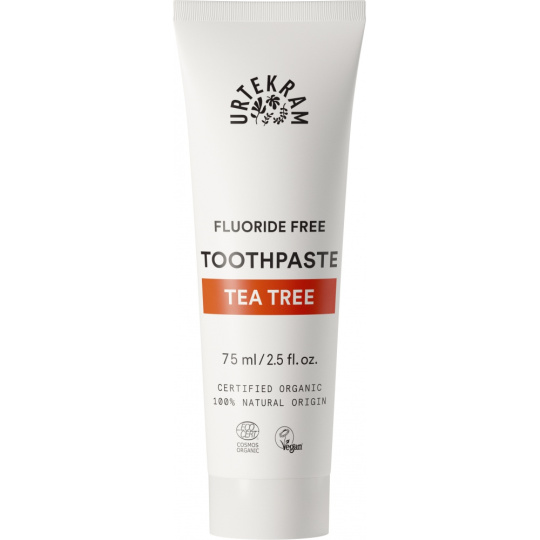 URTEKRAM Tea tree oil toothpaste 75 ml