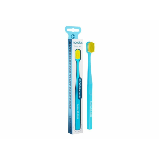 NORDICS Premium toothbrush ULTRA SOFT 12000 blue 1 pc