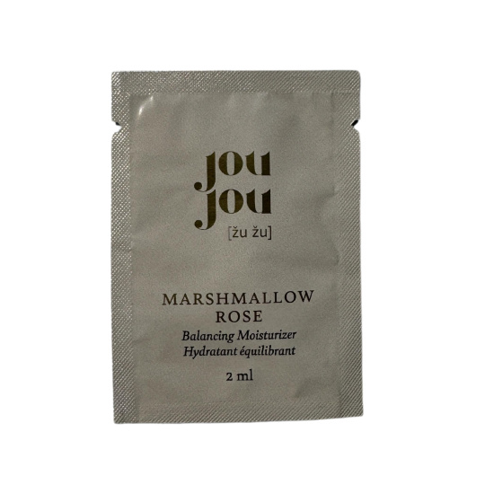 JouJou Botanicals Sample Marshmallow Rose Balancing Moisturiser 2 ml