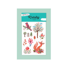 KRESKY temporary tattoo forest 1 piece