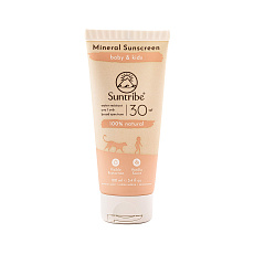 Suntribe Sunscreen for Kids SPF 30 Vanilla 100 ml expiration 9/26 Suntribe Sunscreen for Kids SPF 30 Vanilla 100 ml expiration 9/26