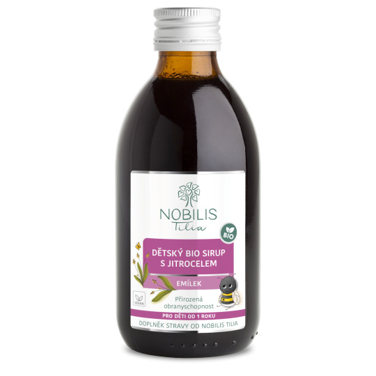 Nobilis Tilia Children's Organic Syrup with Plantain Emílek 250 ml