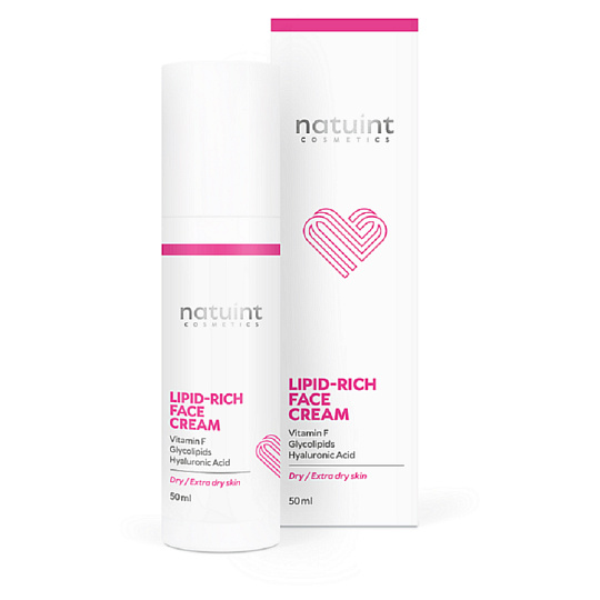 Natuint Cosmetics Nourishing Face Cream with Lipids 50 ml expiration 6/26