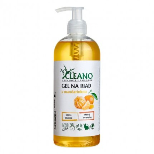 Cleano Dishwashing gel Mandarin 400 ml