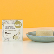 KVITOK Solid shampoo with conditioner against hair loss Maca 25 g KVITOK Solid shampoo with conditioner against hair loss Maca 25 g