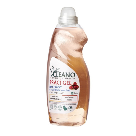 CLEANO Eco-friendly washing gel with soap nuts 1,5 l