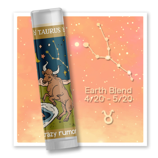 CRAZY RUMORS Lip Balm Zodiac Taurus 4.4 g