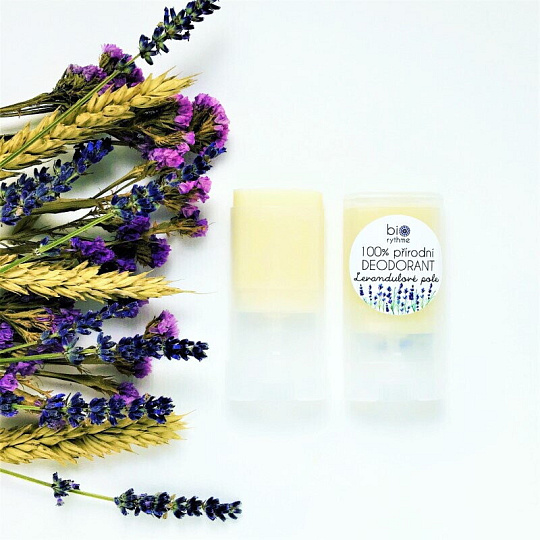 Biorythme 100% přírodní deodorant Levandulové pole 15 g expirace 12/26 Biorythme 100% přírodní deodorant Levandulové pole 15 g expirace 12/26