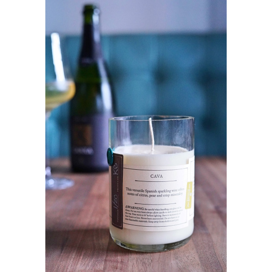 REWINED Candle Blanc Cava 312 g