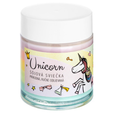 UNICORN hand cast soy candle unicorn 125 ml