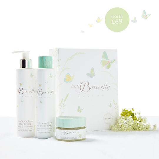LITTLE BUTTERFLY Luxury baby care kit Cherish every moment