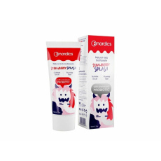 NORDICS Natural toothpaste for children with strawberry flavour and probiotics 50 ml NORDICS Natural toothpaste for children with strawberry flavour and probiotics 50 ml
