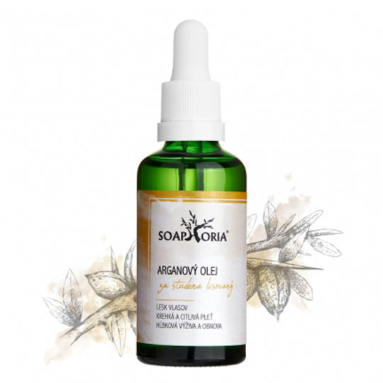 SOAPHORIA Virgin Argan Oil with Dropper 50 ml