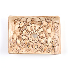 Musk Soap Dish Lace 1 pc