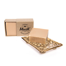 MUSK Natural soap SALT FLOWER expiration date 3/23 MUSK Natural soap SALT FLOWER expiration date 3/23
