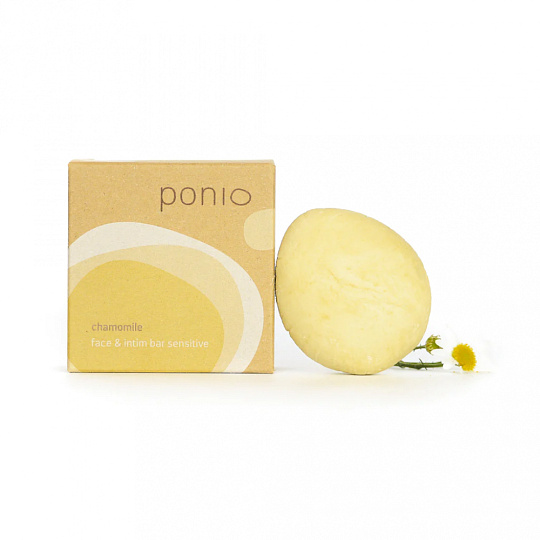 PONIO Cleansing Face and Intimate Bar Chamomile 50 g expiration 12.6.2026