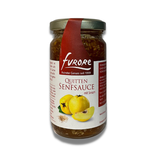 Furore Mustard sauce quince with sesame 250 g