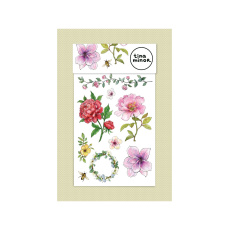 KRESKY temporary floral tattoo