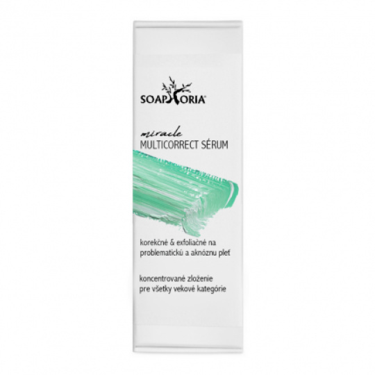 Soaphoria Miracle Multicorrect Corrective Exfoliating Serum for problematic and acne-prone skin