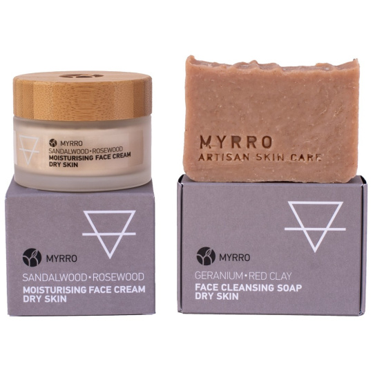 Myrro Basic Facial Care Kit for Dry Skin