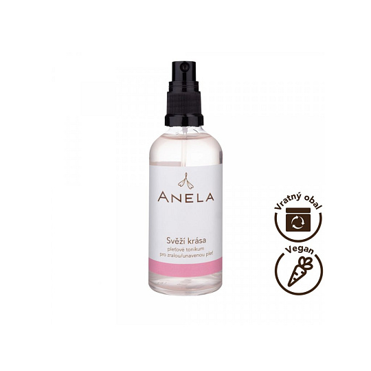 Anela Fresh Beauty Facial Tonic for Mature and Tired Skin 100 ml expiration 10/26 Anela Fresh Beauty Facial Tonic for Mature and Tired Skin 100 ml expiration 10/26