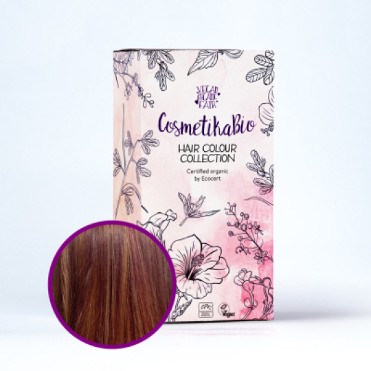 COSMETIKABIO 100% natural hair color mahogany 100 g