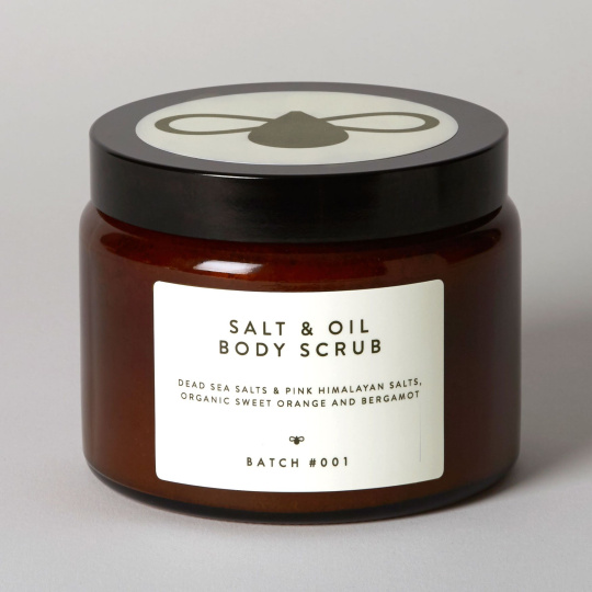 BATCH #001 Body scrub with sweet orange and bergamot 600 g