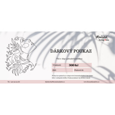Gift voucher 300 CZK Gift voucher 300 CZK