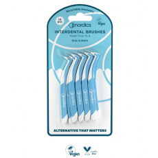 NORDICS Interdental brushes made of PLA 0,4 mm 10 pcs NORDICS Interdental brushes made of PLA 0,4 mm 10 pcs