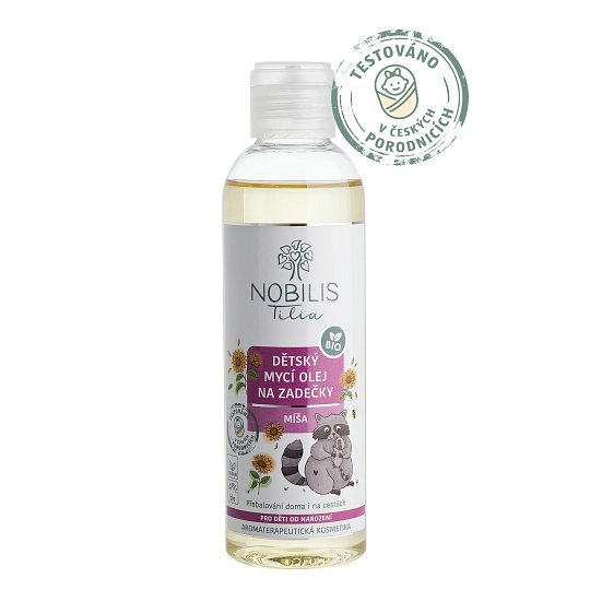 Nobilis Tilia Children's Cleansing Oil for Little Bottoms Míša 200 ml