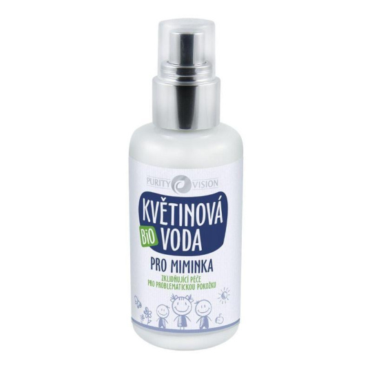 PURITY VISION Organic floral water for babies 100 ml after expiry date 8/23