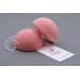 KONJAC sponge with French pink clay 1 pc