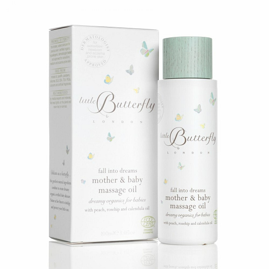 Little Butterfly Massage Oil for Mother and Baby Fall into Dreams 100 ml expiration 6/26