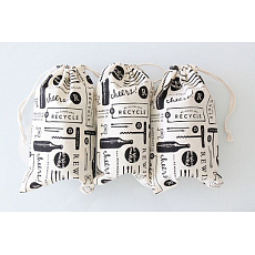REWINED Cheers fabric bag 1 pc REWINED Cheers fabric bag 1 pc