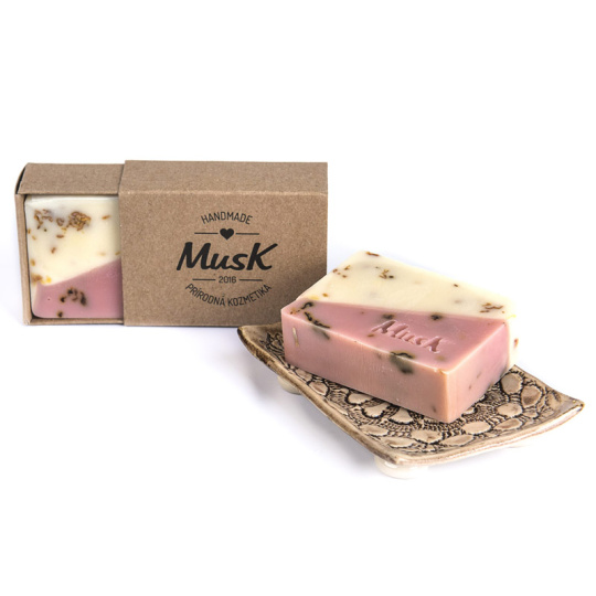 MUSK Natural Soap PINK ALLEY 100 g