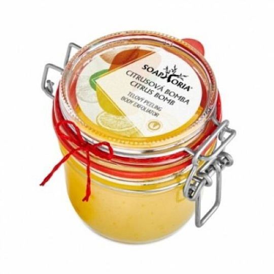 Soaphoria Organic Salt Body Scrub Citrus Bomb 255 ml Soaphoria Organic Salt Body Scrub Citrus Bomb 255 ml