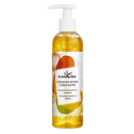 SOAPHORIA Organic Peeling Shower Gel Citrus Bomb 250 ml