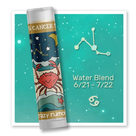 CRAZY RUMORS Lip Balm Zodiac Cancer 4.4 g