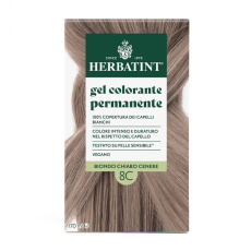 Herbatint Permanent Hair Color Light Ash Blonde 8C