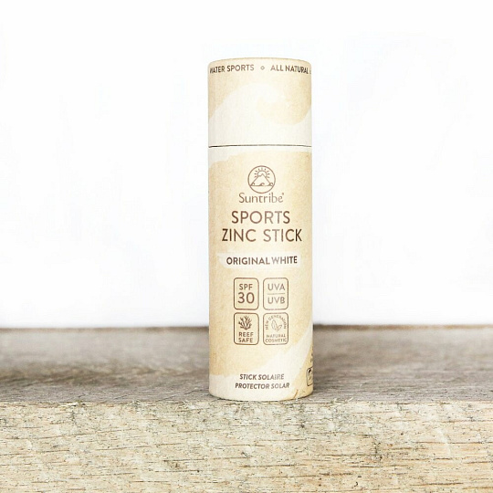 Suntribe Zinc Sunscreen Stick SPF 30 White 30 g expiration date 1.6.2026