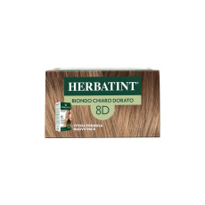 Herbatint Permanent Hair Color Light Golden Blonde 8D