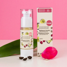 Kvitok Night Raspberry Cream with AHA Acids and B5 for Mature Skin 40+ 30 ml