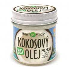 PURITY VISION FAIR TRADE Organic virgin coconut oil 120 ml PURITY VISION FAIR TRADE Organic virgin coconut oil 120 ml