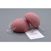 KONJAC sponge with French red clay 1 pc