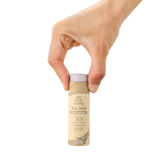 Suntribe Zinc Sunscreen Stick SPF 50 Body 30 g Greasy Packaging Suntribe Zinc Sunscreen Stick SPF 50 Body 30 g Greasy Packaging