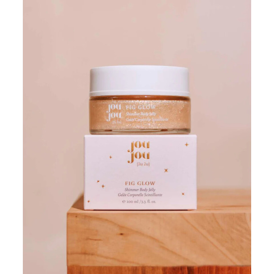 Joujou Botanicals Fig Glow shimmer body jelly 100 ml
