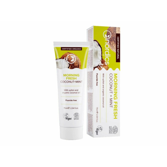 NORDICS Natural refreshing toothpaste with coconut and mint 75 ml