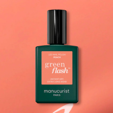 Manucurist Green Flash LED Gel Lacquer Peach 15 ml