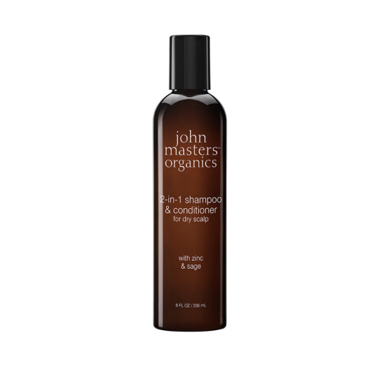 JOHN MASTERS ORGANICS 2in1 shampoo and conditioner with zinc and sage 236 ml